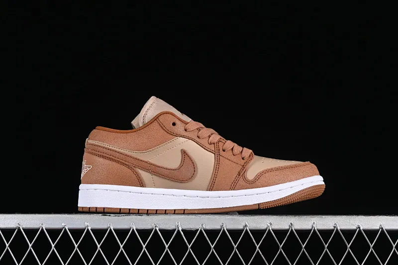 All categories Air Jordan Jordan series basketball shoes Air Jordan 1 Low Air Jordan 1 Low AJ1 Joe 1 Mocha brown low-top cultural and leisure sports sneakers FJ3453-200